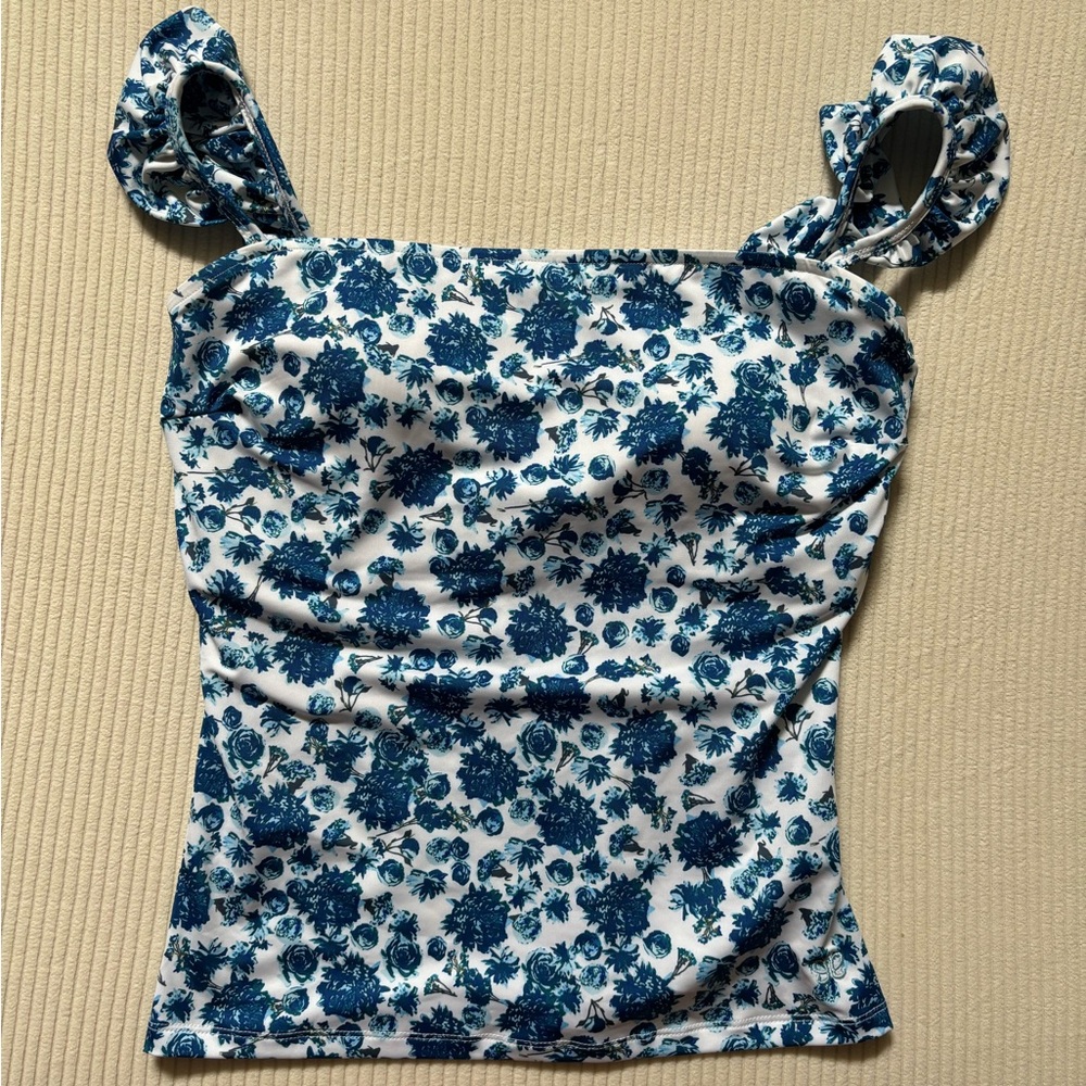 Albion Fit Tankini Top. Bella Tankini Santorini. TOP ONLY.